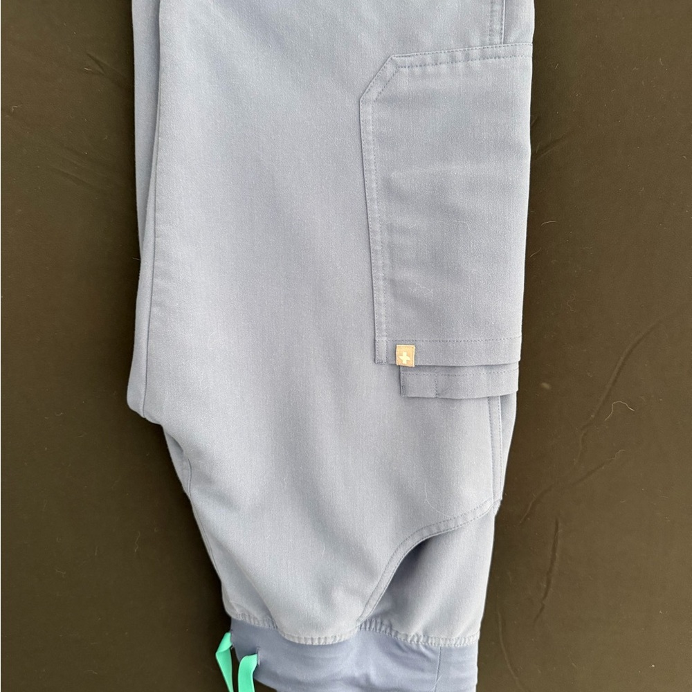Blue Kade scrub Cargo Pants